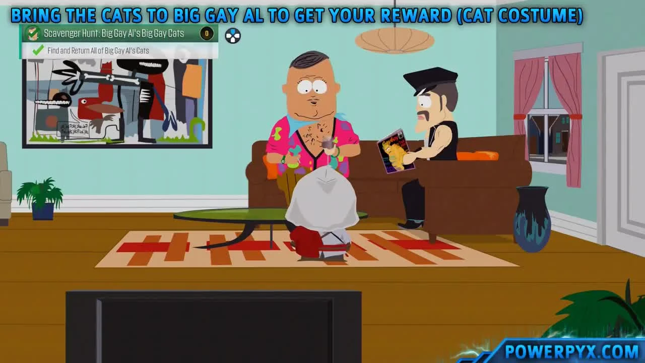 South Park The Fractured But Whole - Нахождение всех потерявшихся котов по квесту