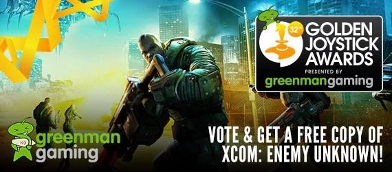 Как получить XCOM: Enemy Unknown проголосовав в The Golden Joystick Awards