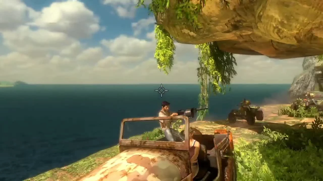 За гранью зримого Uncharted: Drake's Fortune...