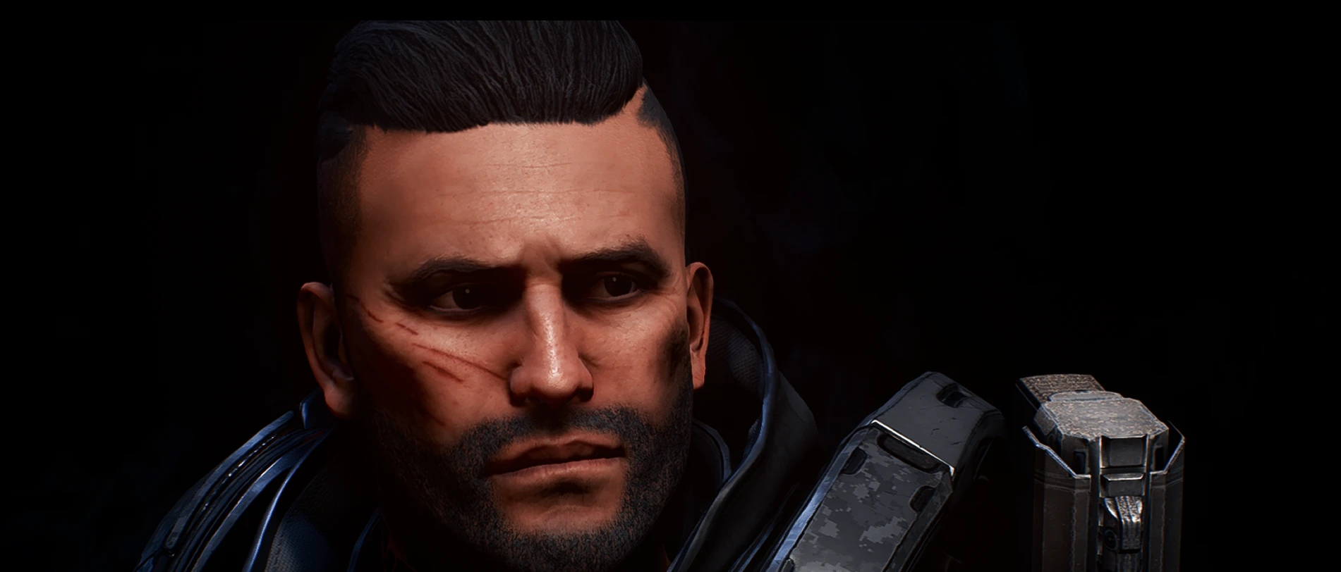 Mass Effect: Andromeda "Мэнли Male Ryder Face"