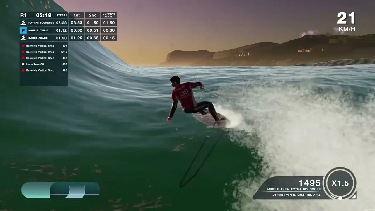 Симулятор сёрфинга Barton Lynch Pro Surfing 2022 выпущен в раннем доступе Steam