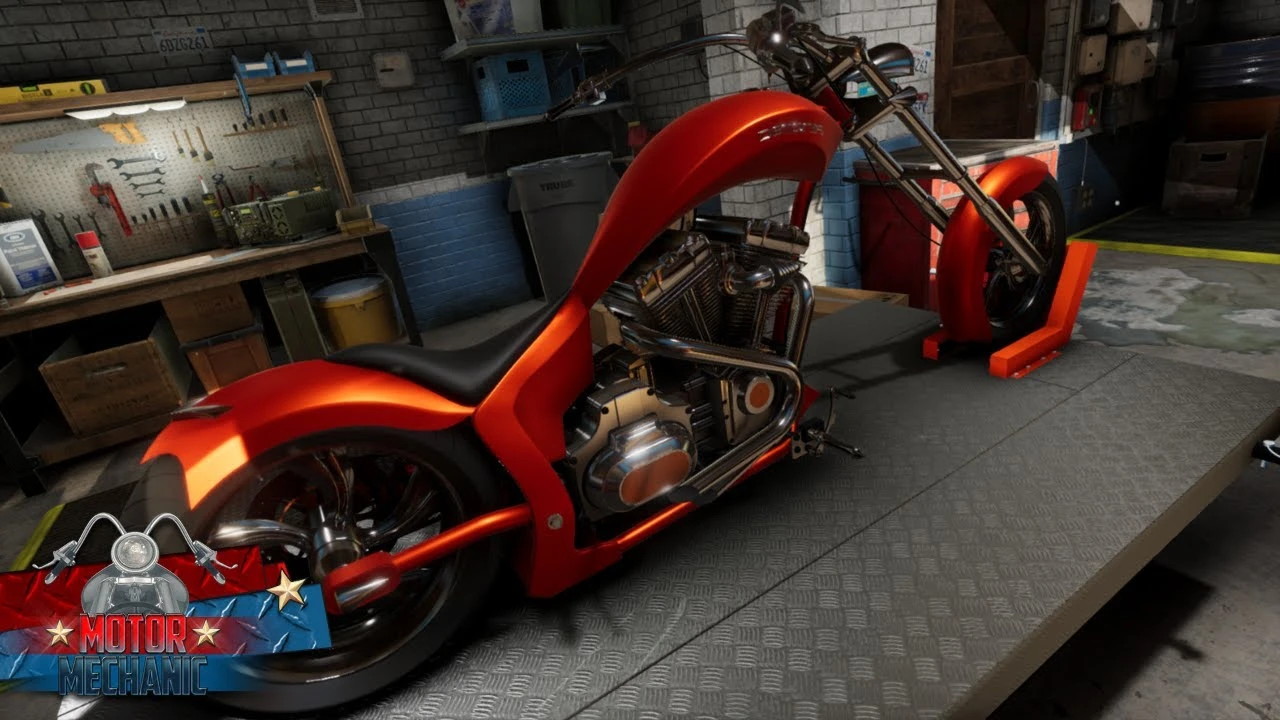 Состоялся релиз Motorcycle Mechanic Simulator 2021