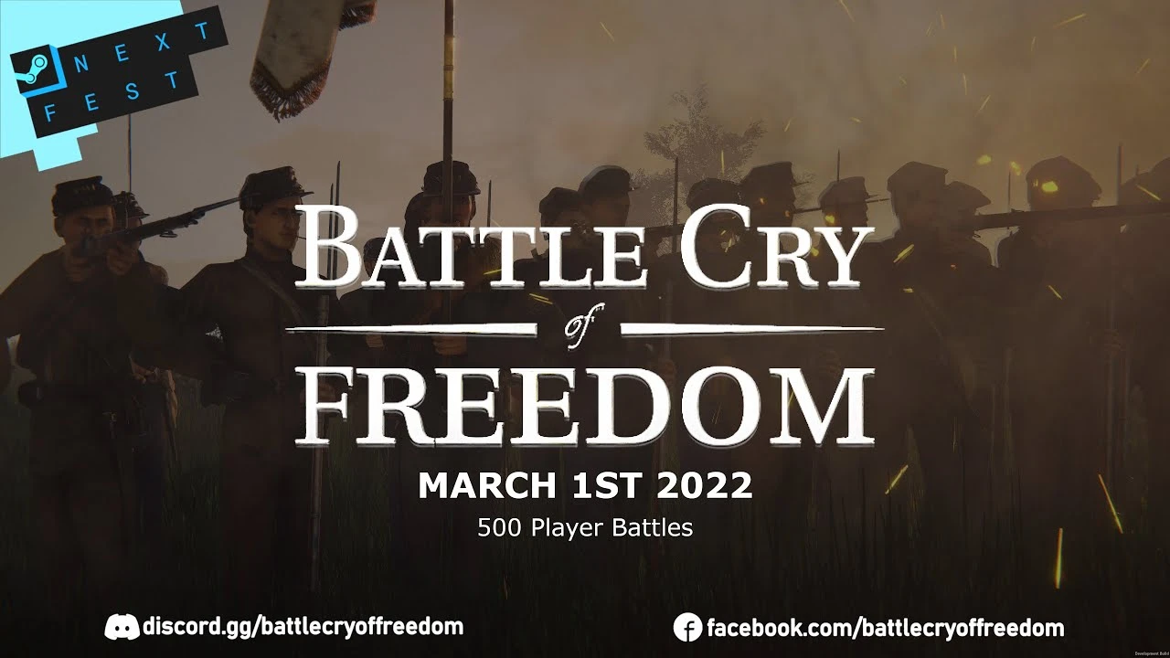 Battle Cry of Freedom выйдет в Steam 1 марта