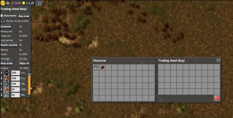 Factorio "Черный рынок / BlackMarket"