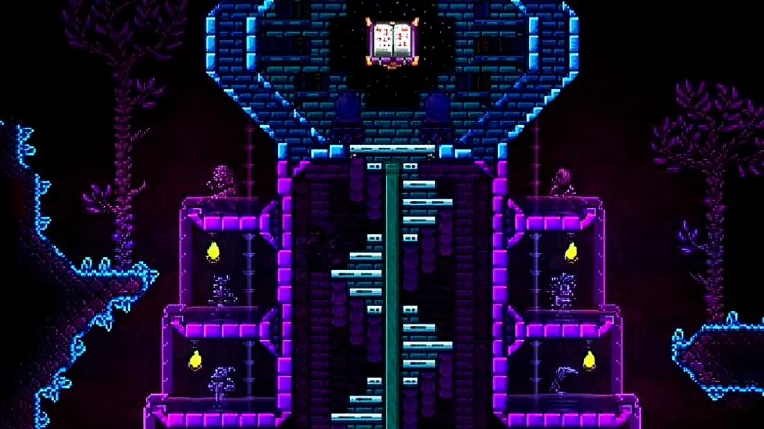 Обновление 1.4.4 для Terraria сделает ваши базы более стильными, благодаря неоновым кирпичам