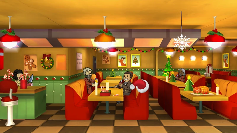 В Fallout Shelter пришло Рождество