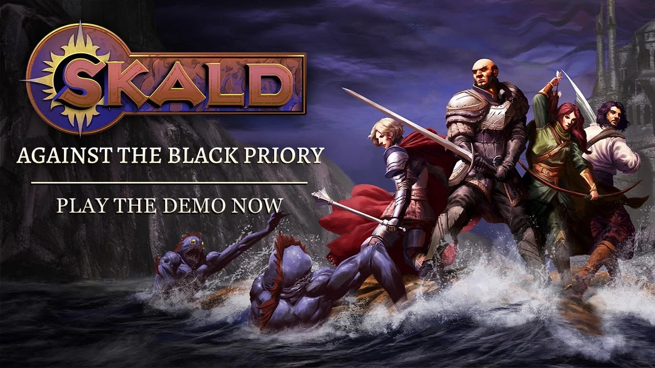 Новый трейлер классической RPG Skald: Against the Black Priory напоминает о доступности демоверсии