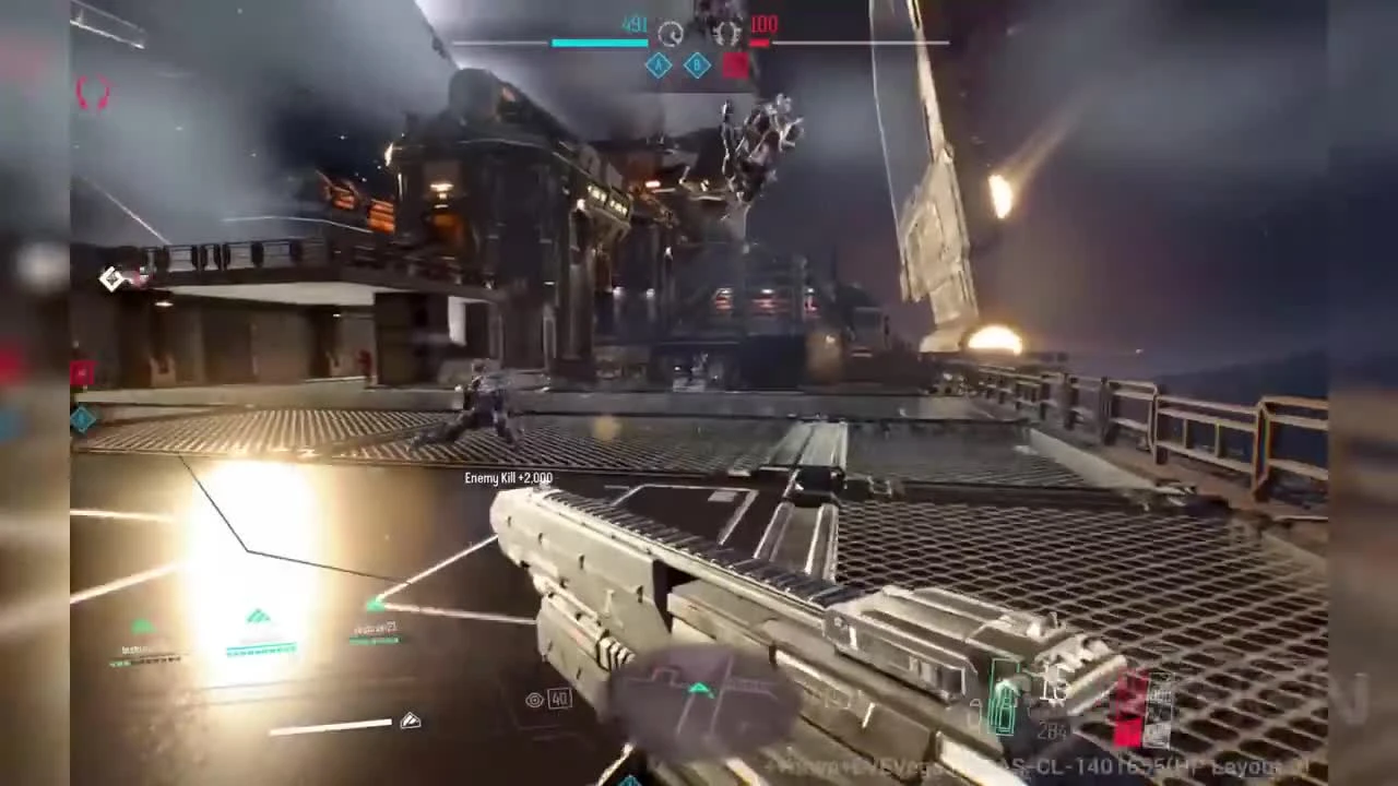 20 минут игрового процесса Project Nova - сетевого шутера во вселенной EVE Online