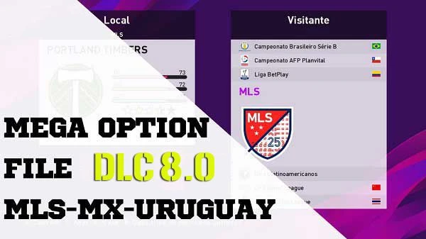 PES 2020 "Мега Опшин для DLC 8.0 (ruitrind)"