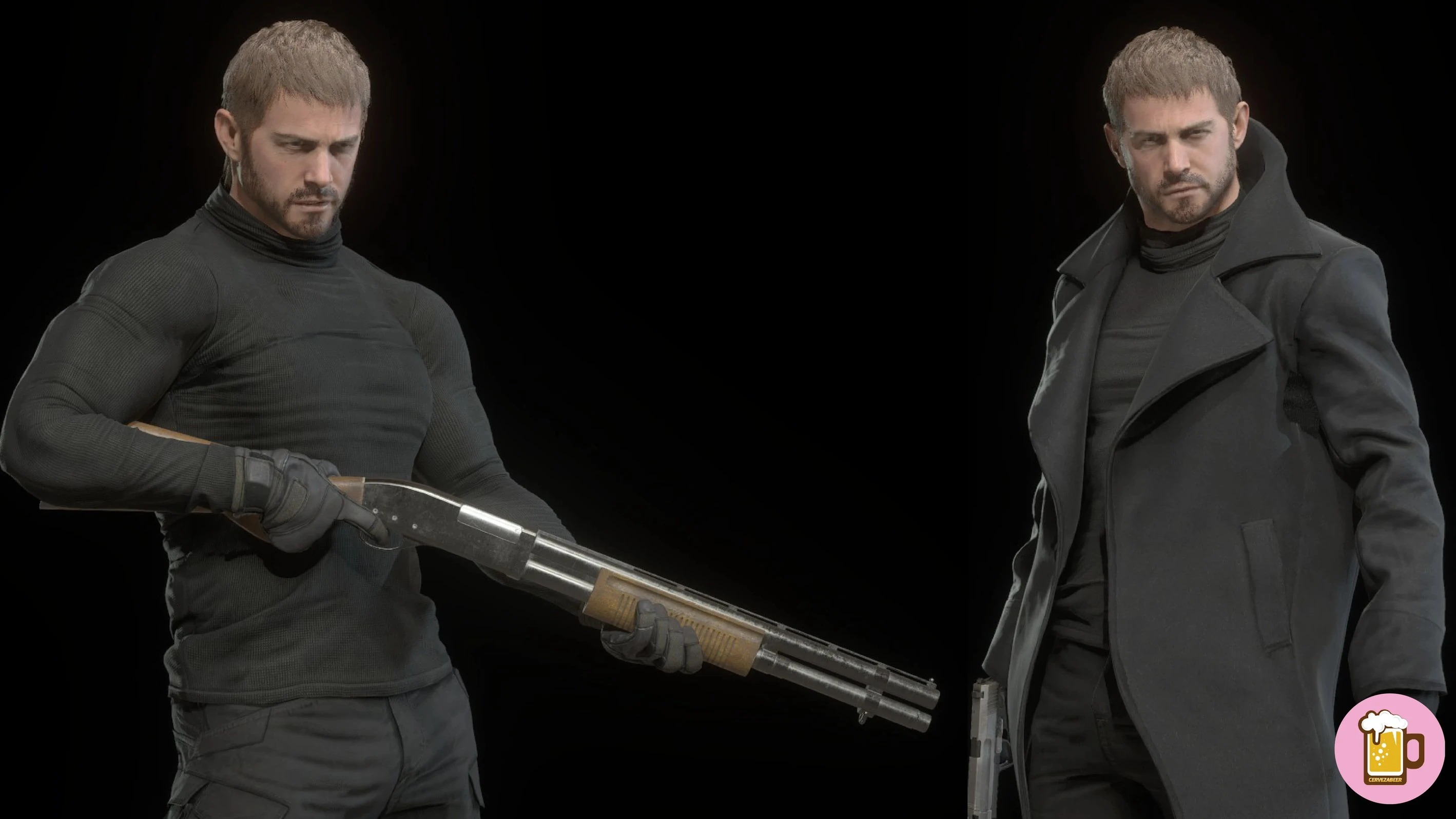 Resident Evil 4 Remake "Замена Леона на Криса (The Ultimate Chris-perience - Mundane Pack)"