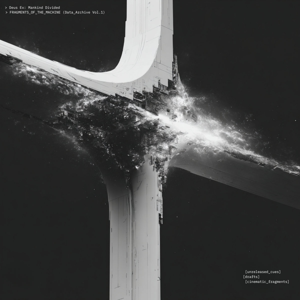 Deus Ex: Mankind Divided "Саундтрек Sonic Mayhem - Fragments of the Machine (Data Archive Vol.1)"