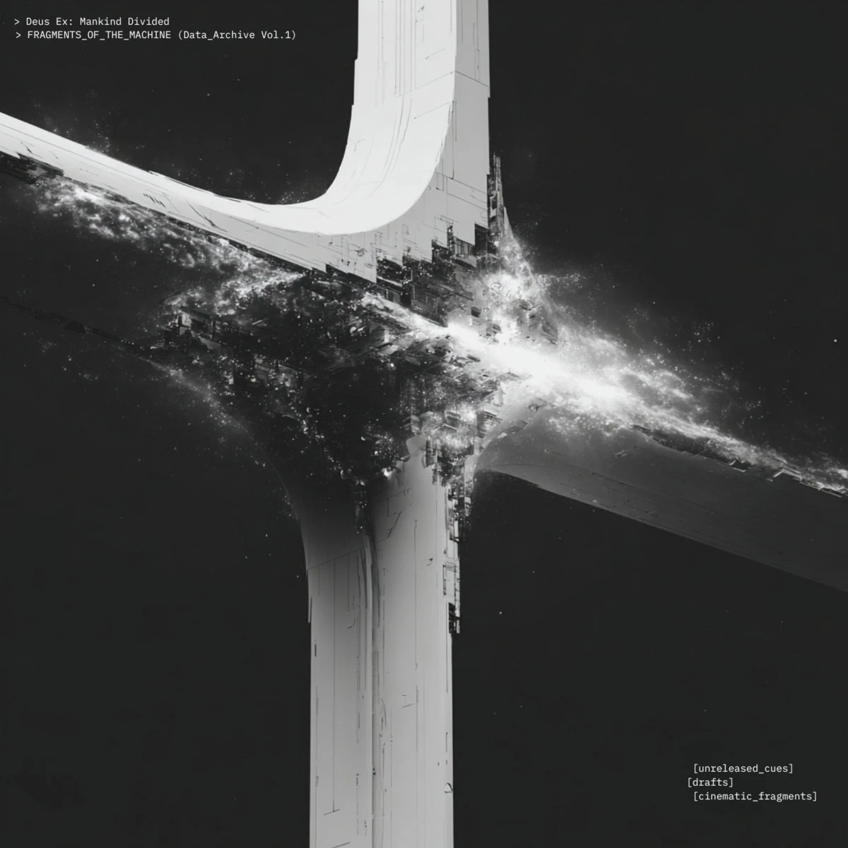 Deus Ex: Mankind Divided "Саундтрек Sonic Mayhem - Fragments of the Machine (Data Archive Vol.1)"