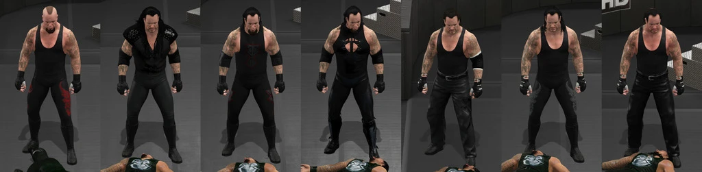 WWE 2K15 "The Phenom' The Undertaker With 7 Attires Mod"
