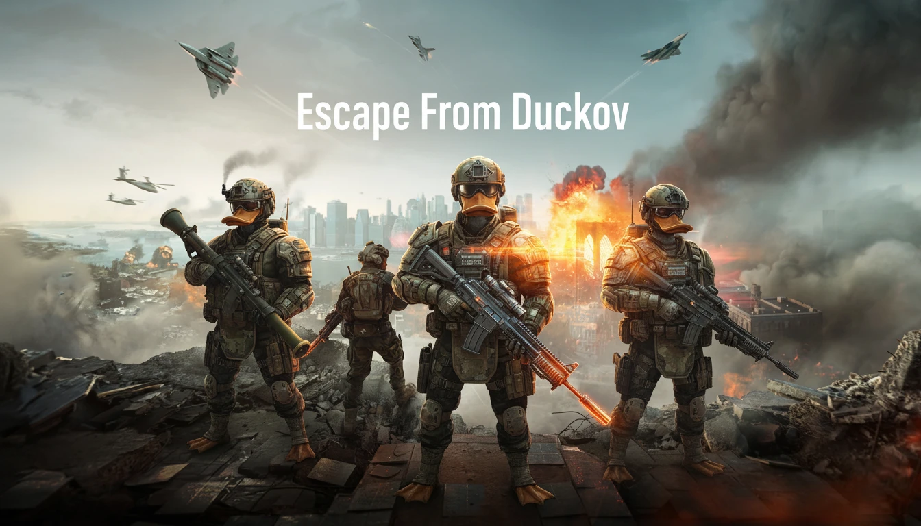 Инди-шутер Escape From Duckov на короткое время обогнал Battlefield 6 по количеству игроков в Steam