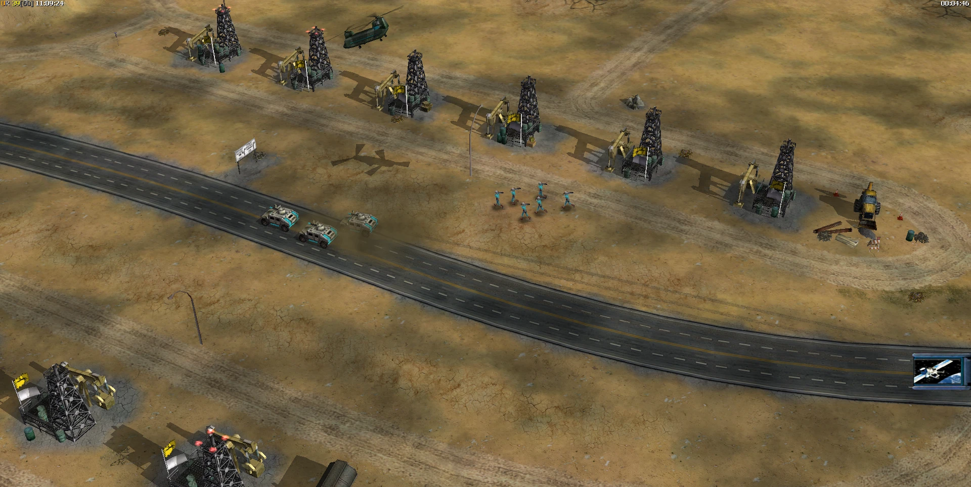 Command & Conquer: Generals "Карта Oil Rush A"
