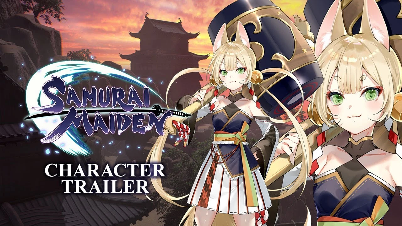 В новом трейлере экшена Samurai Maiden показали еще одного персонажа