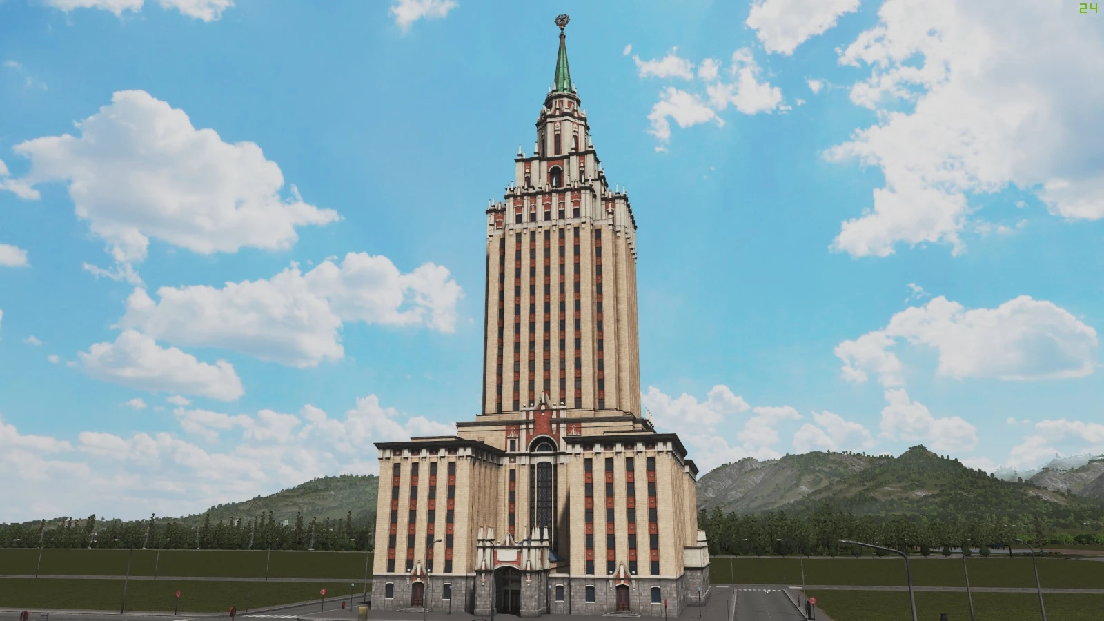 Cities Skylines "Гостиница Ленинградская"
