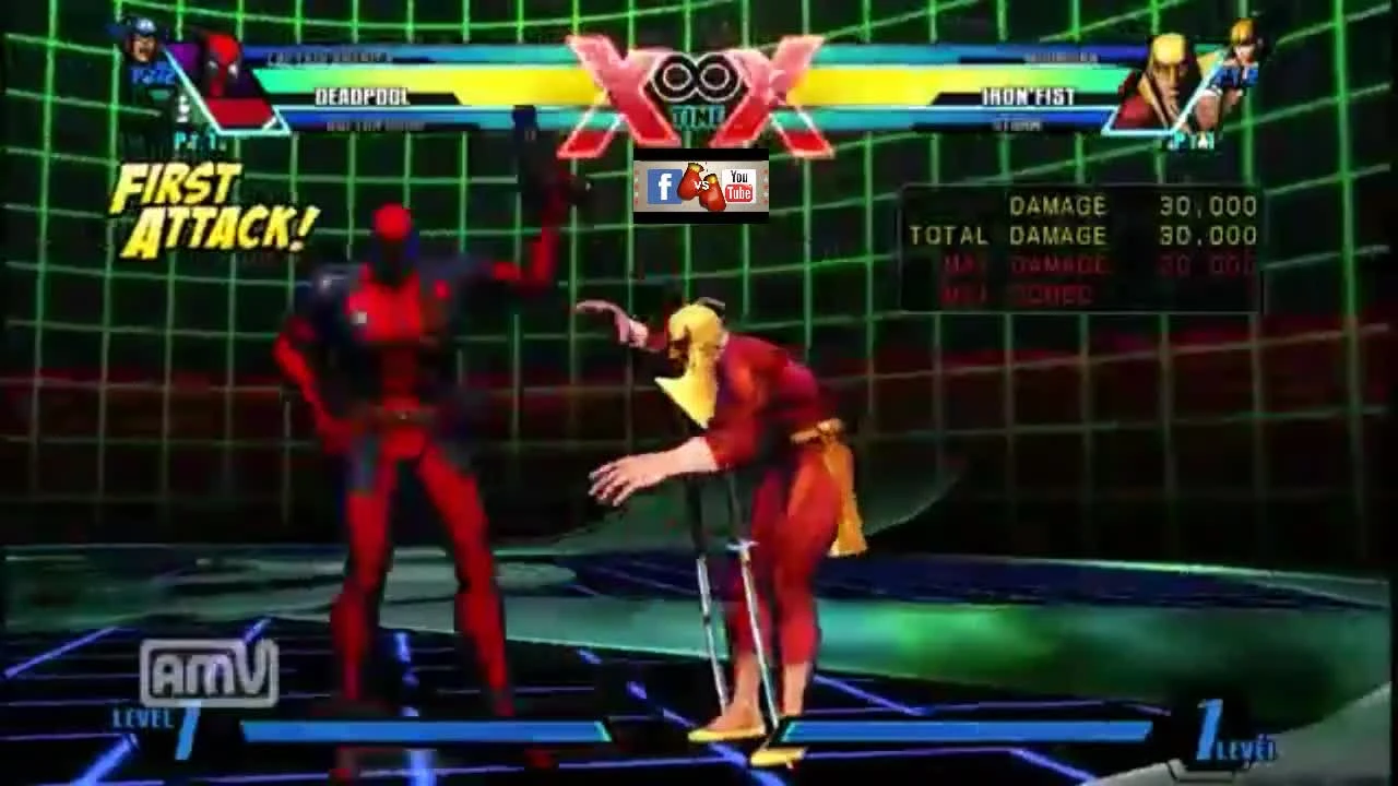 Все комбо Дэдпула в Ultimate Marvel vs Capcom 3