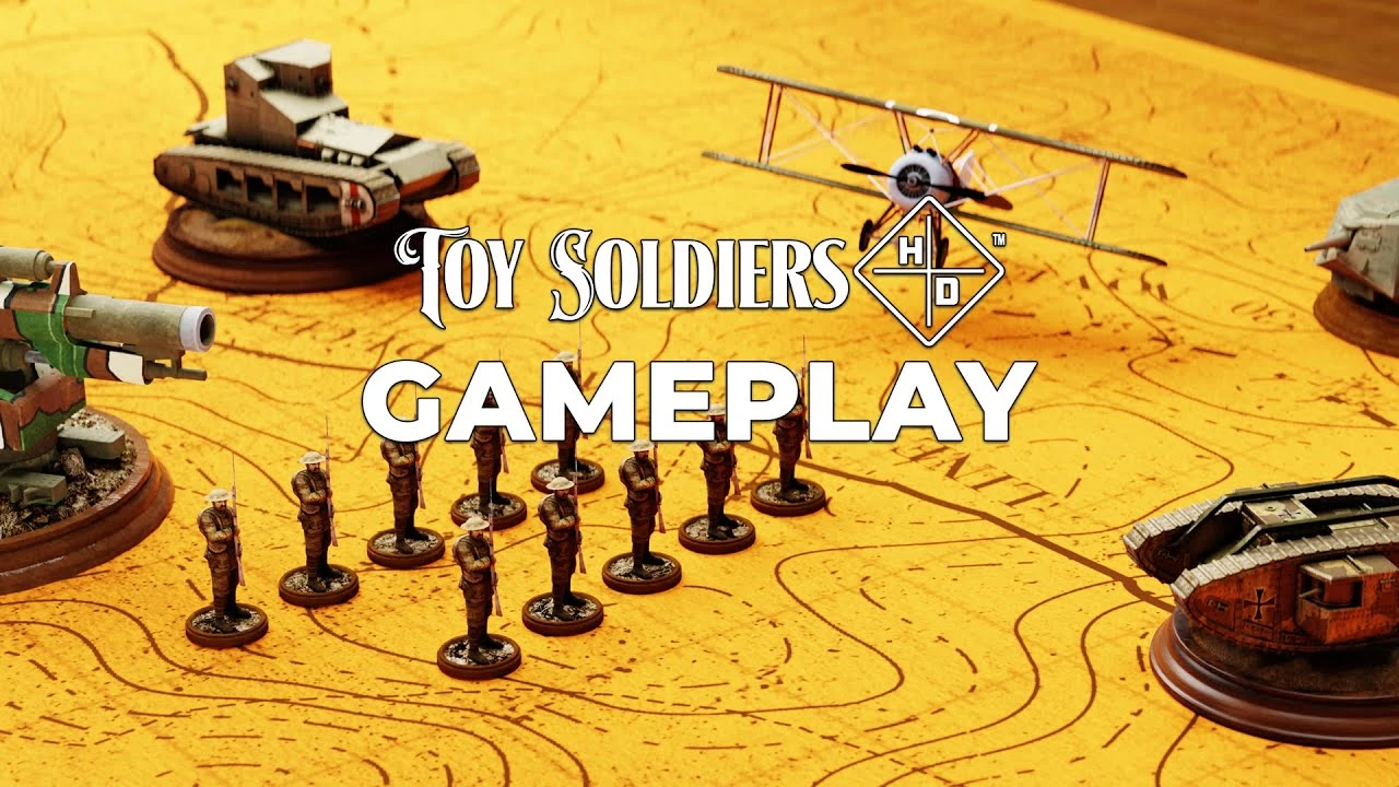 5 минут геймплея Toy Soldiers HD на Nintendo Switch