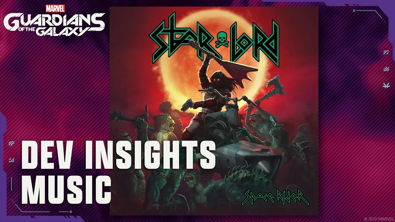 Новое видео от разработчиков Marvel's Guardians of the Galaxy посвящено музыке