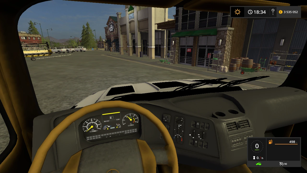 Farming Simulator 17 "KAMAZ 65223 КМУ v 1.0"