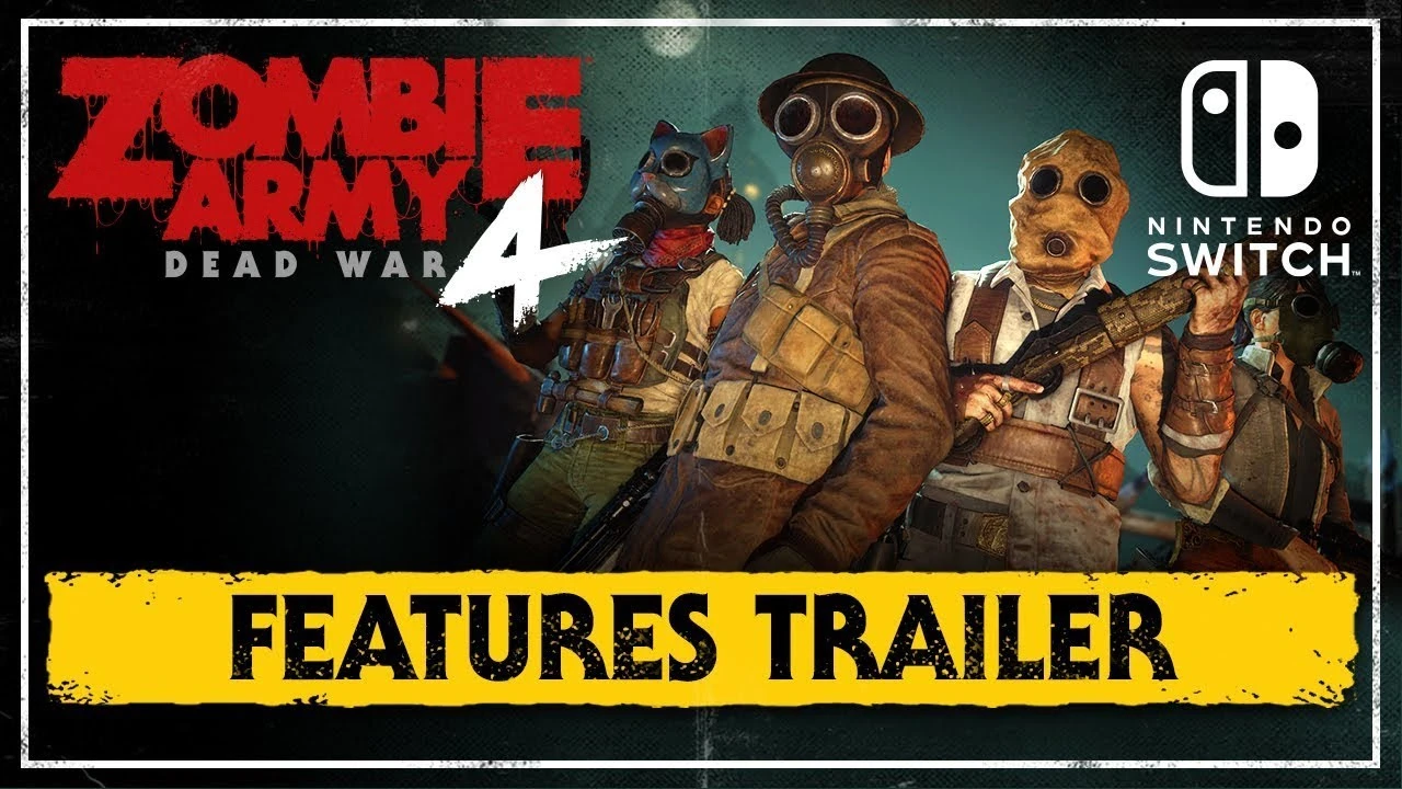 Новый трейлер Zombie Army 4: Dead War для Nintendo Switch