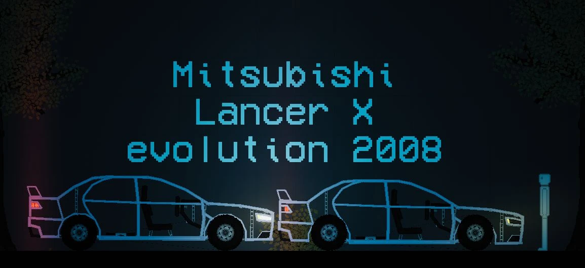 People Playground "Mitsubishi Lancer 10 evolution" [1.28a+]