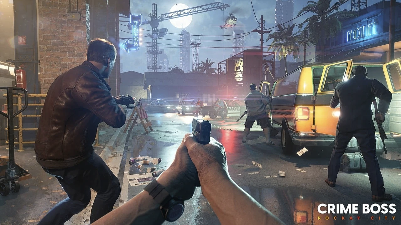 Crime Boss: Rockay City получила обновление и DLC Weapons Pack, которые уже доступны