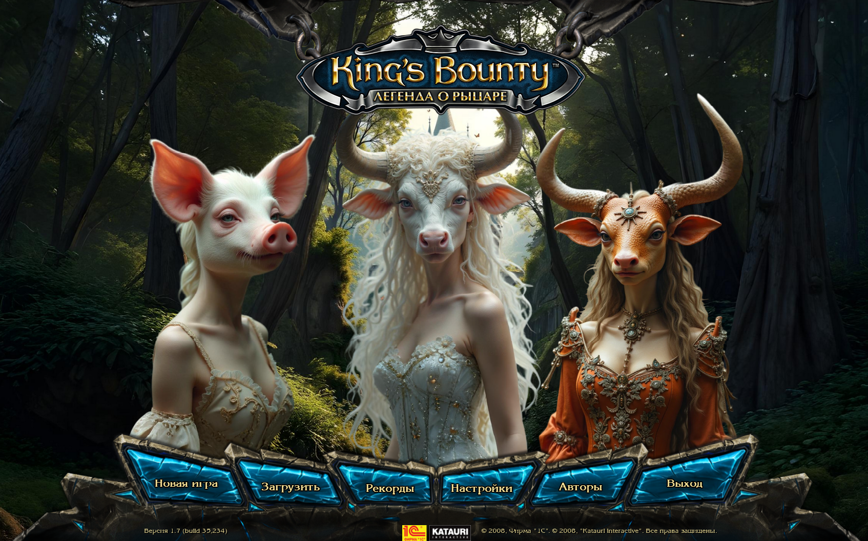 King's Bounty: The Legend "Портреты героев (замена)"