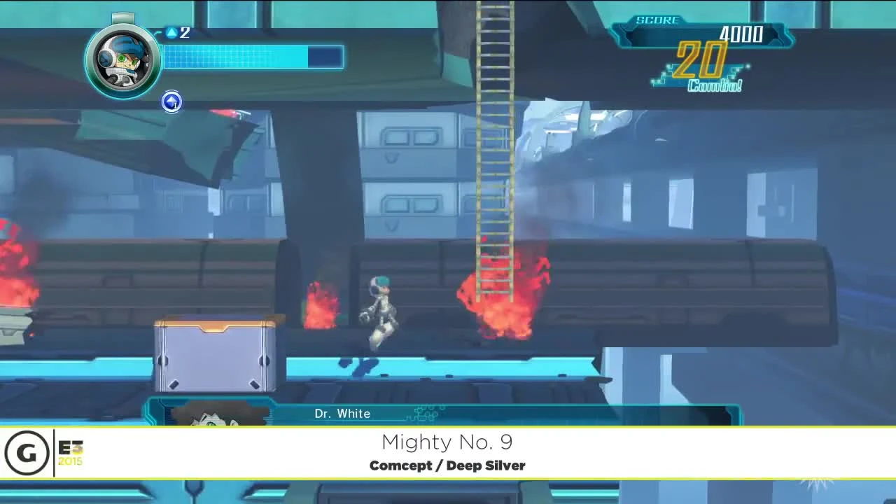 Mighty No. 9 "Демонстрация геймплея - E3 2015"