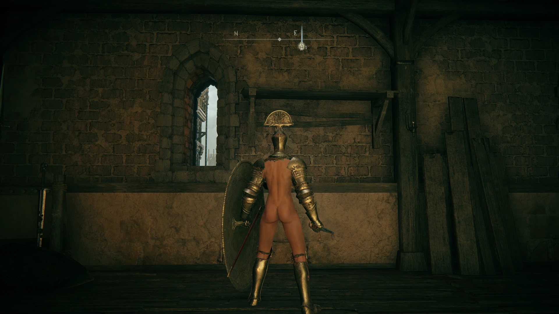 Elden Ring "Откровенная броня рыцаря Лейнделла"