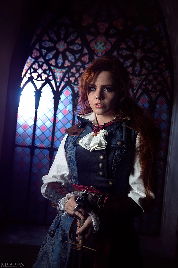 Косплей на Elise Assassin's Creed: Unity