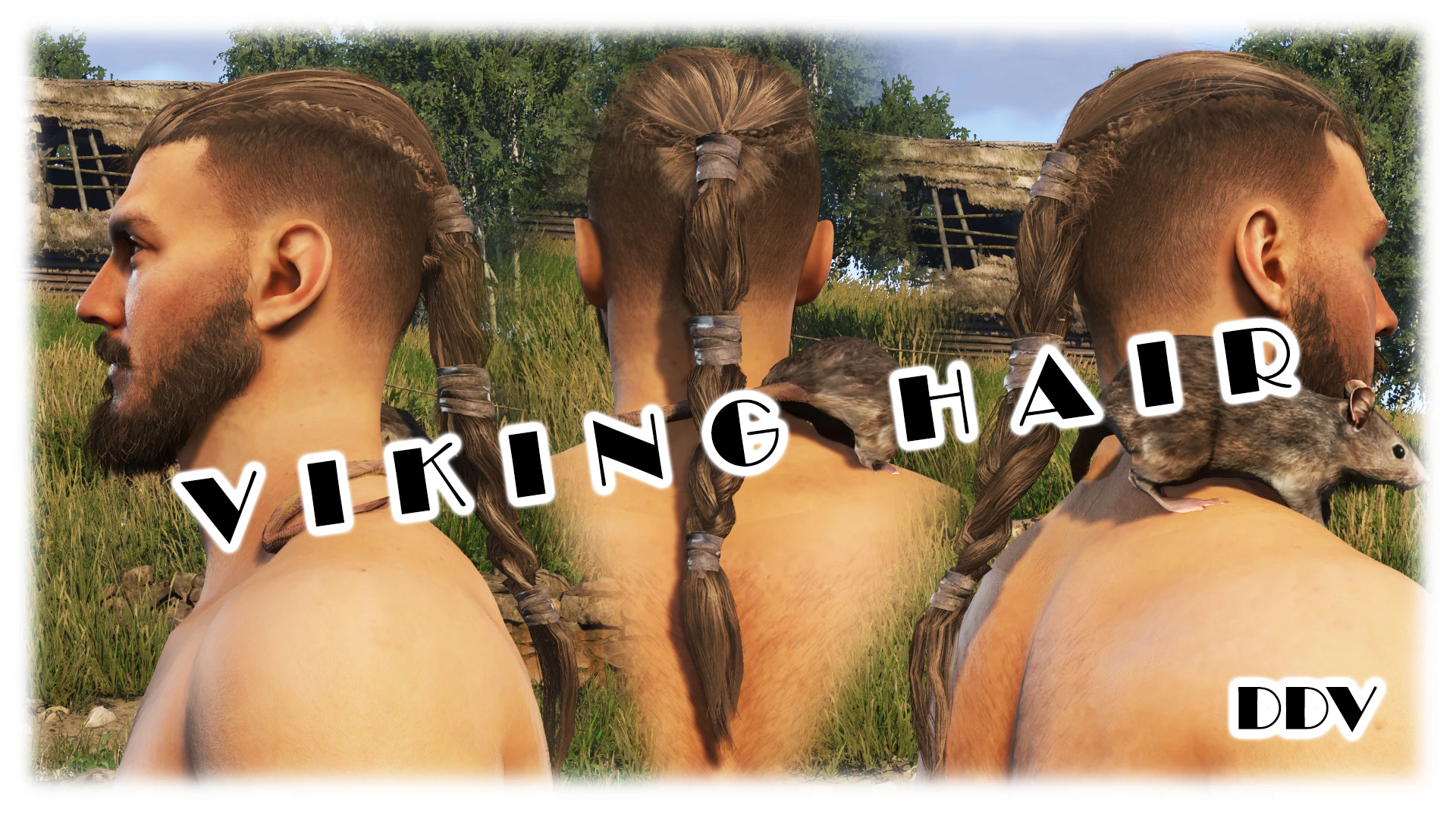 Kingdom Come: Deliverance 2 "Прическа викинга для Индржиха (Генри)"