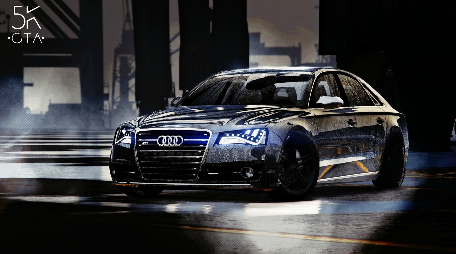 GTA 5 "Audi S8 4.0TFSI Quattro"