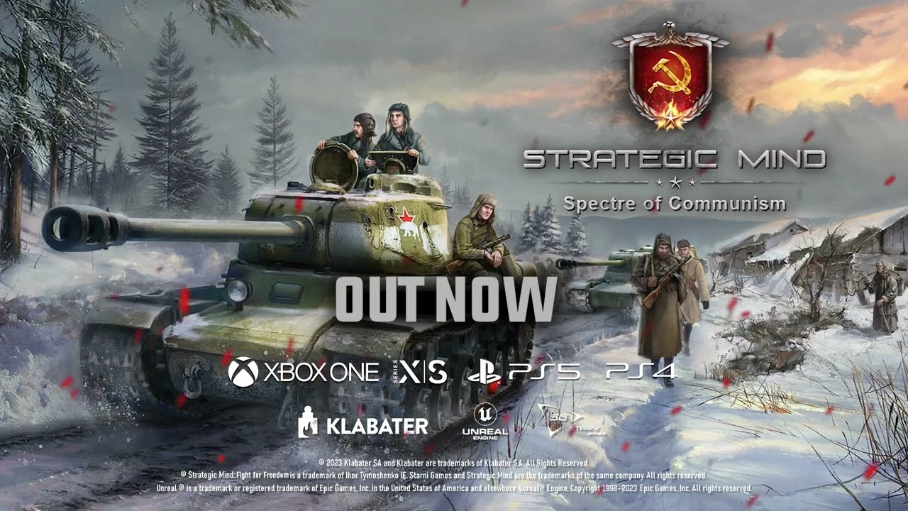 Пошаговая стратегия Strategic Mind: Spectre of Communism стала доступна на консолях PlayStation и Xbox
