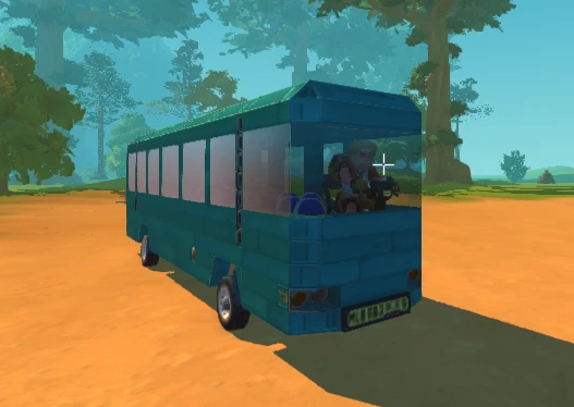 Scrap Mechanic "Автобус ЗУР-20"