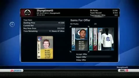 NHL 13 "Hockey Ultimate Team Trailer"