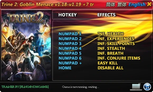 Trine 2 - Goblin Menace: Трейнер/Trainer (+7) [1.18 - 1.19] {FLiNG}