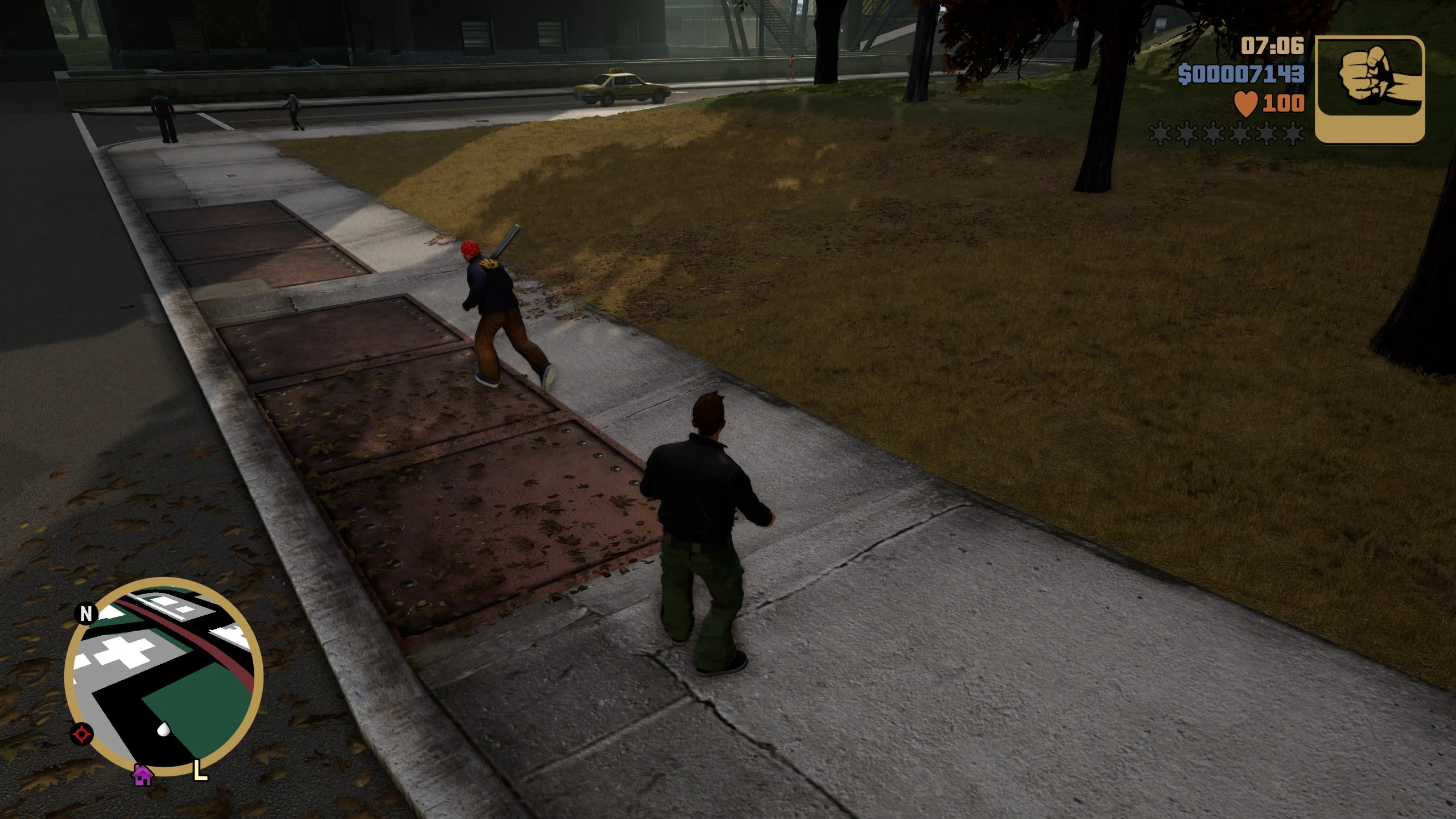 Grand Theft Auto: The Trilogy (GTA 3) "Пугливые бандиты - No Hostile Gangs"