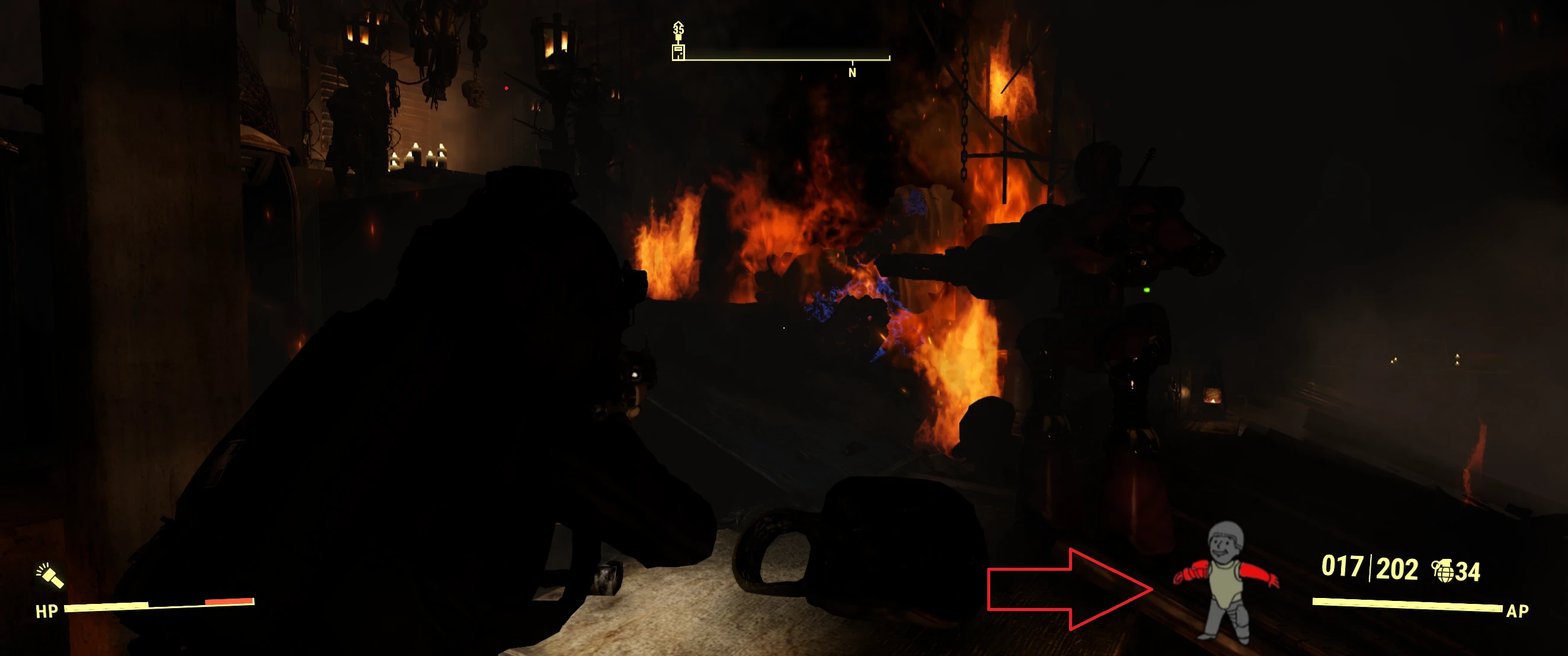 Fallout 4 "HUD Состояние персонажа"