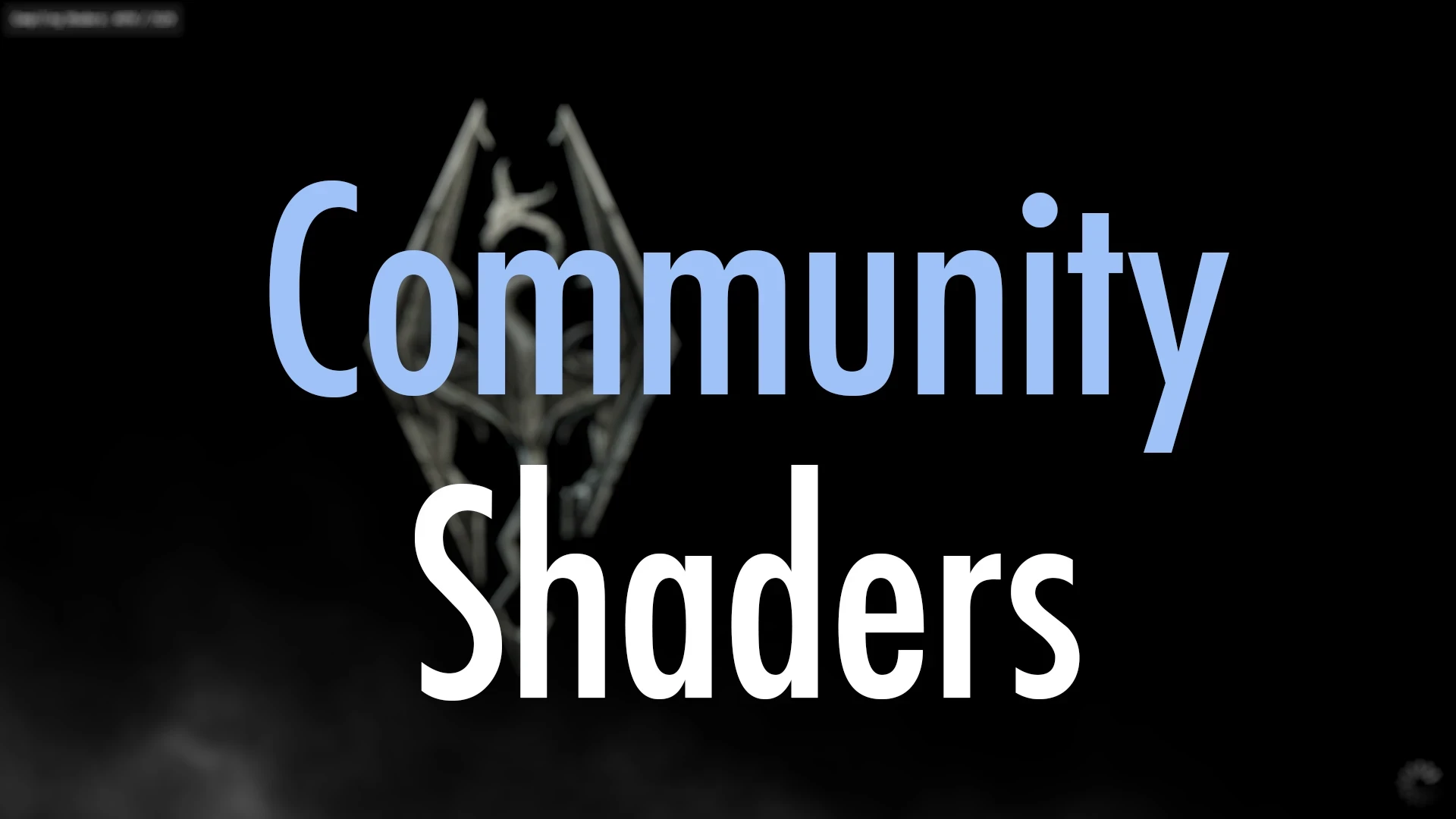 Skyrim SE "Плагин Community Shaders"