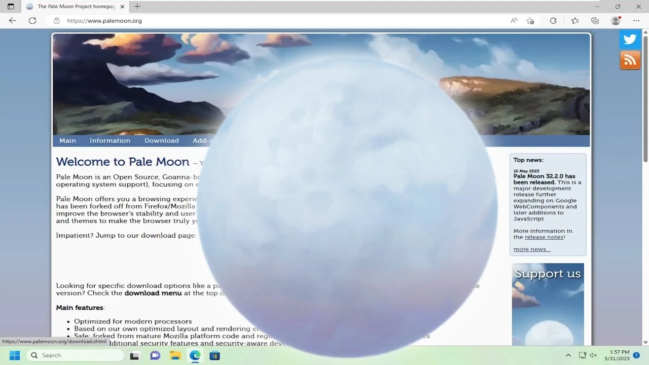 Создатель браузера Pale Moon выступил против внедрения искусственного интеллекта