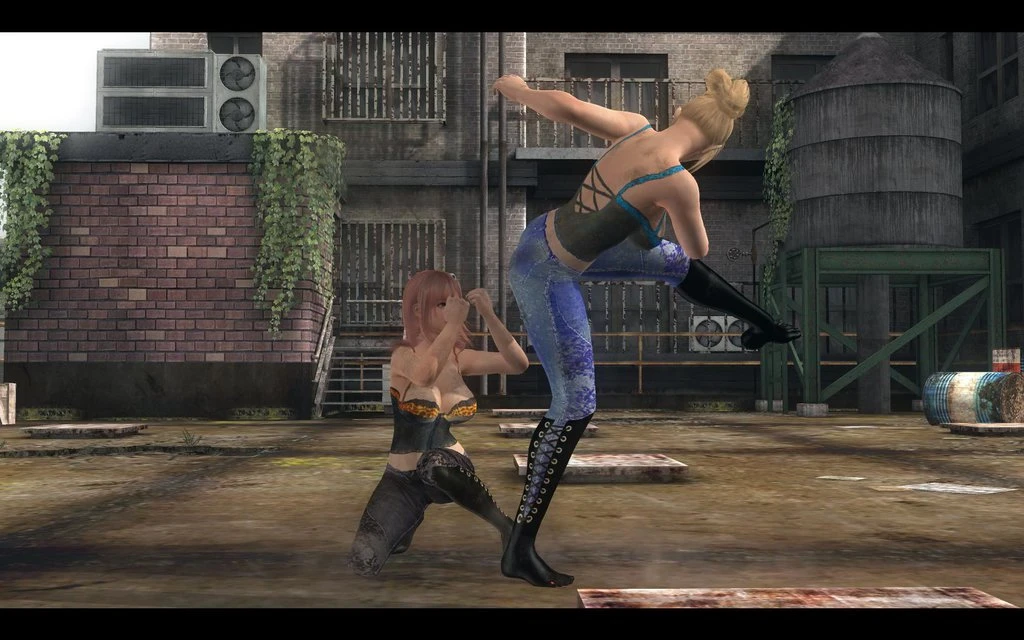 Dead or Alive 5: Last Round "DLC skinny jeans & corset set"