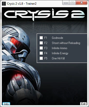 Crysis 2: Трейнер (+5) [1.8] {GunRunner}