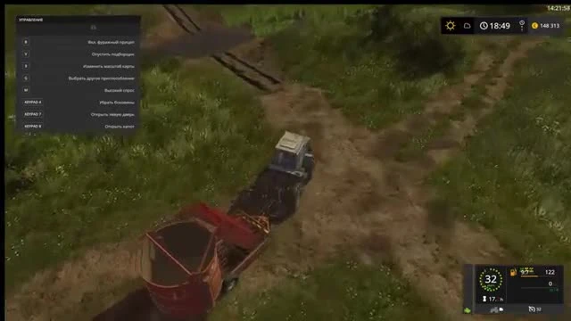 Стрим #1 карта Зеленая Долина Farming Simulator 17
