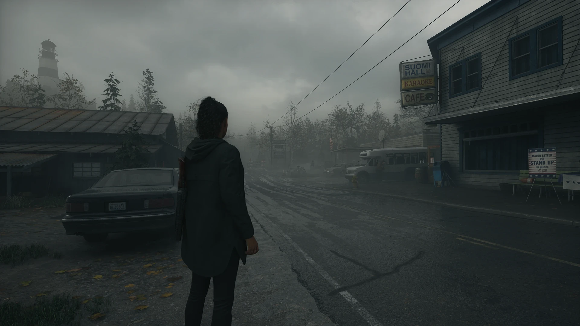 Alan Wake 2 "Пресет - поменьше размытия"