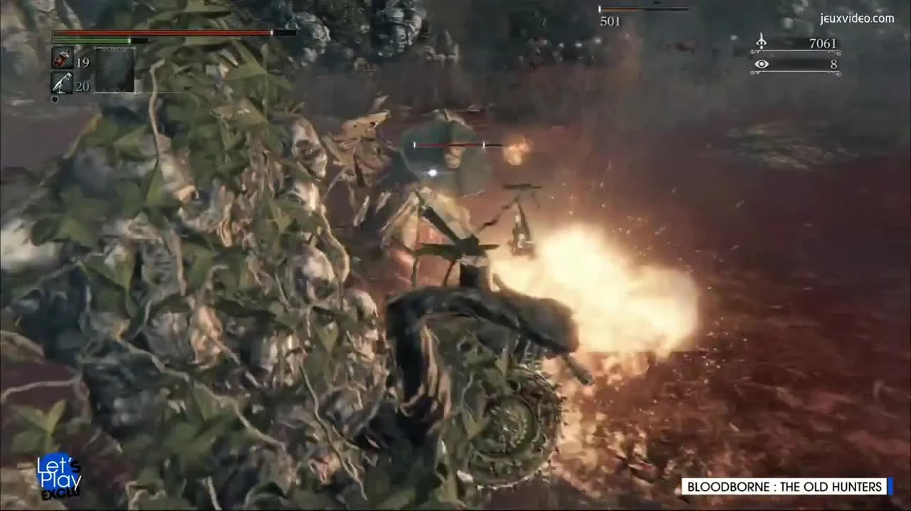 45 минут геймплея Bloodborne: The Old Hunters