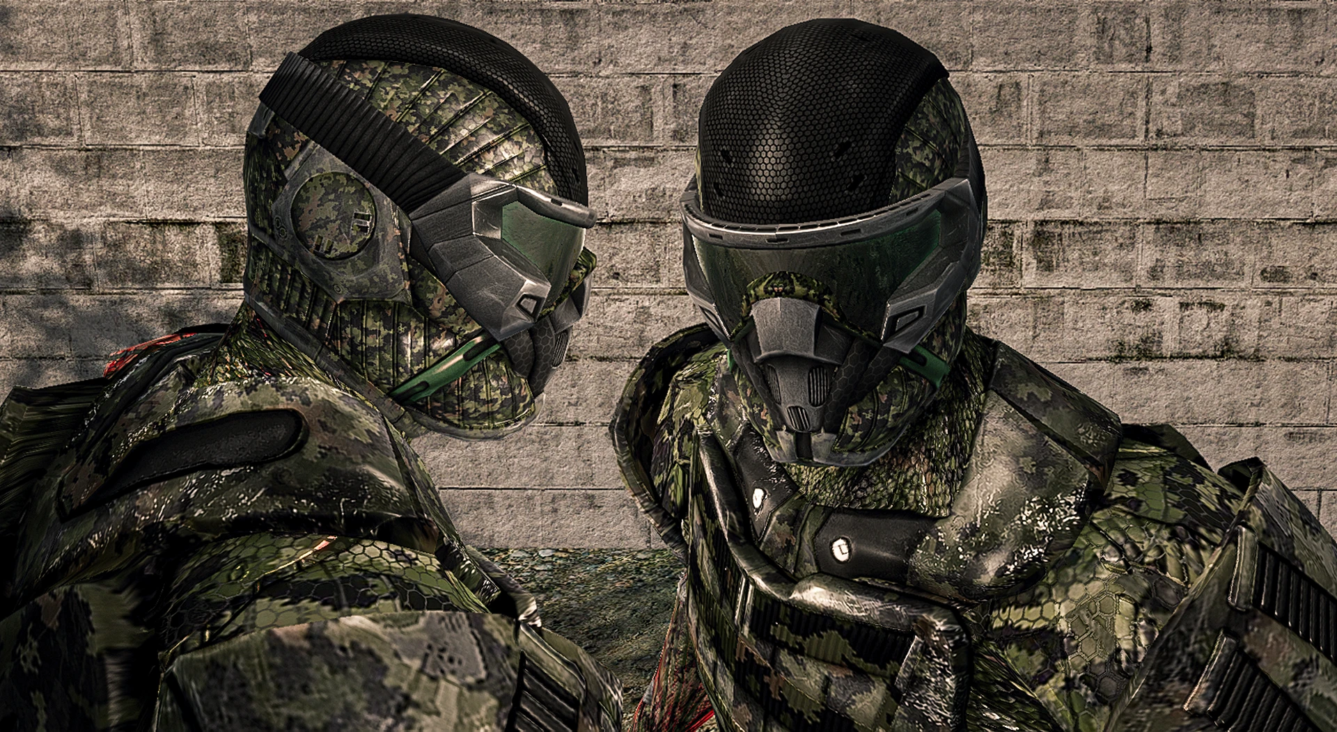 Crysis "Камуфляжный Корейский нано костюм"