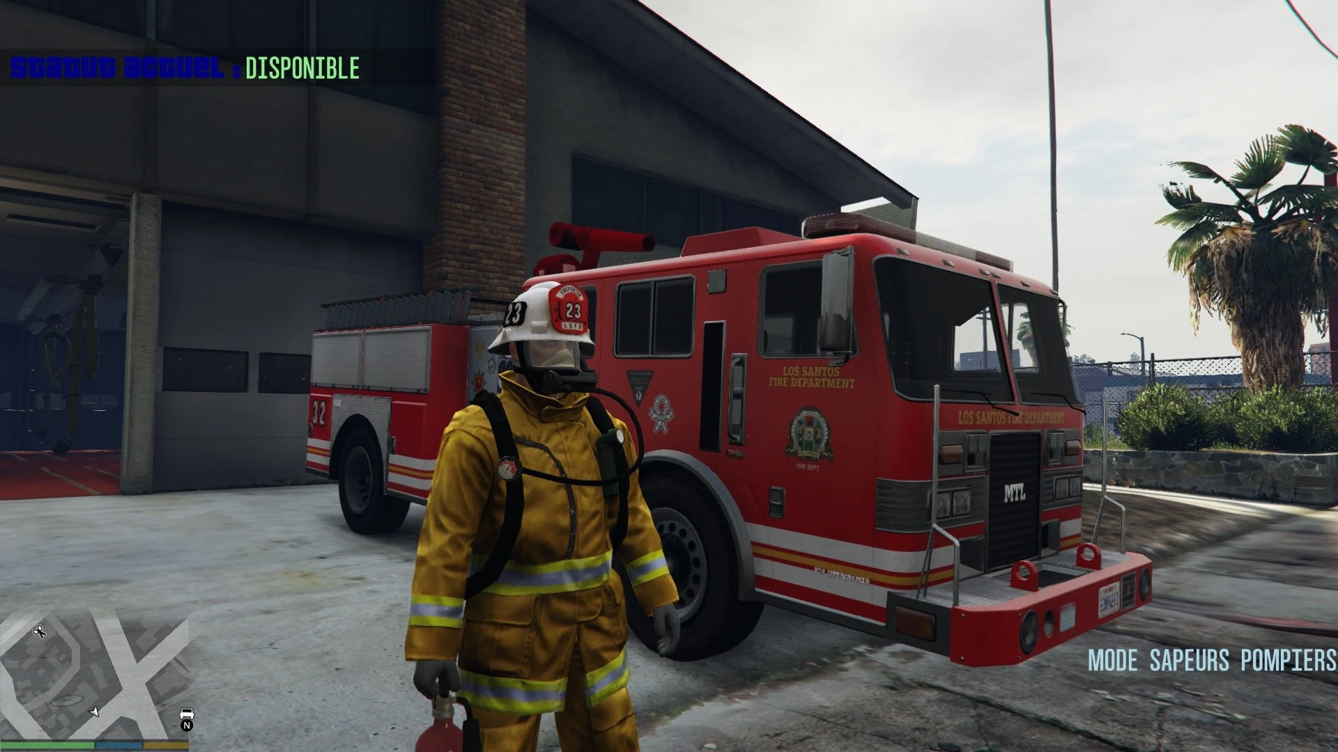 Grand Theft Auto 5 "Firefighter Mod"