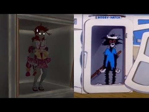 Пародия на Тома и Джерри через Хололайв